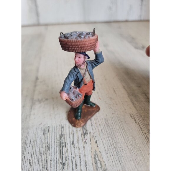 Lemax the catch of the day fish fisher village accessory xmas - Picture 2 of 7